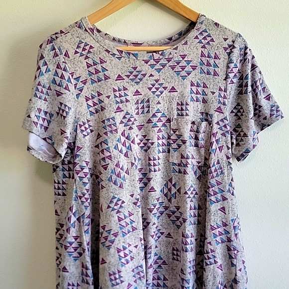 Lularoe Aztec Pattern Dress Large - Picture 3 of 7